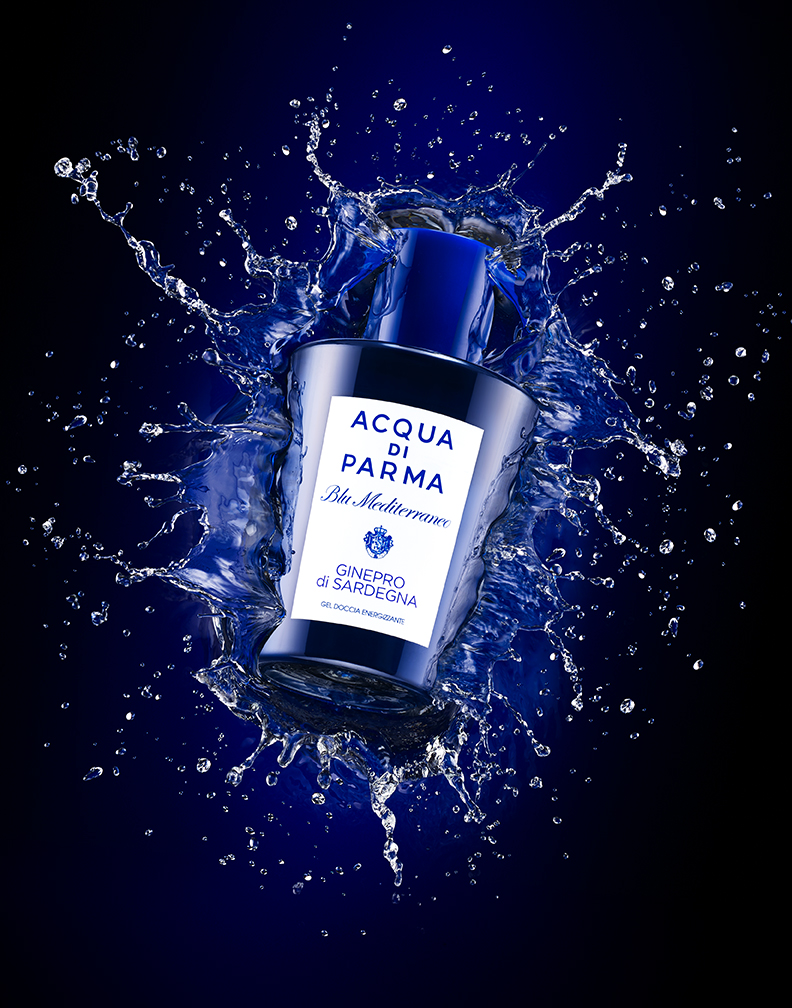 Acqua Di Parma Fragrance Splashing In Water By David Filiberti