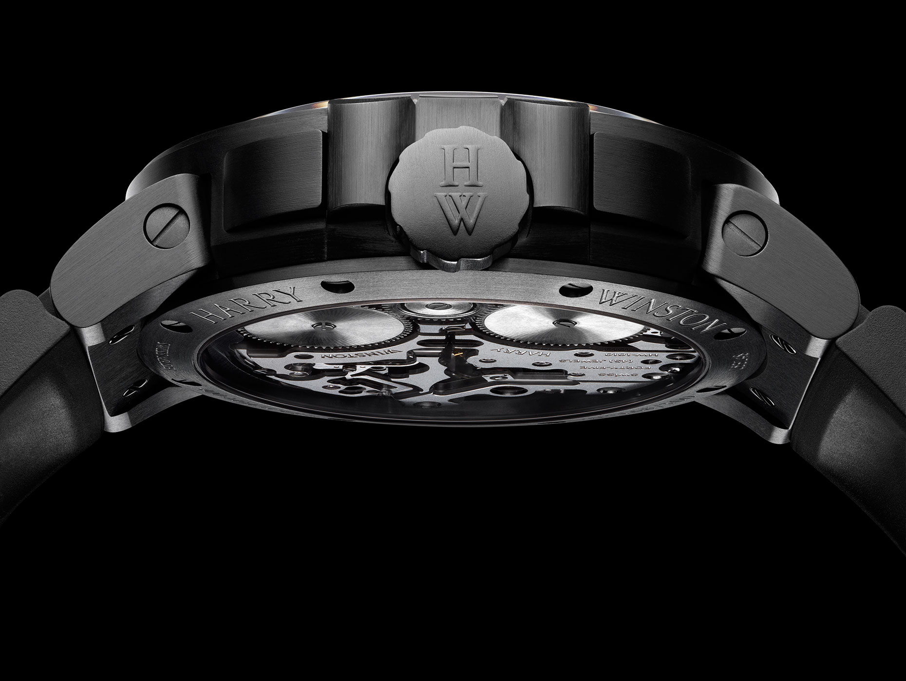 HIGH JEWELRY LIMITED EDITION WATCH MADE BY HARRY WINSTON AND SHOT BY DAVID FILIBERTI